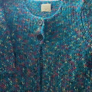 Relativity 3X Chunky Knit Cardigan Mohair Alpaca Blend